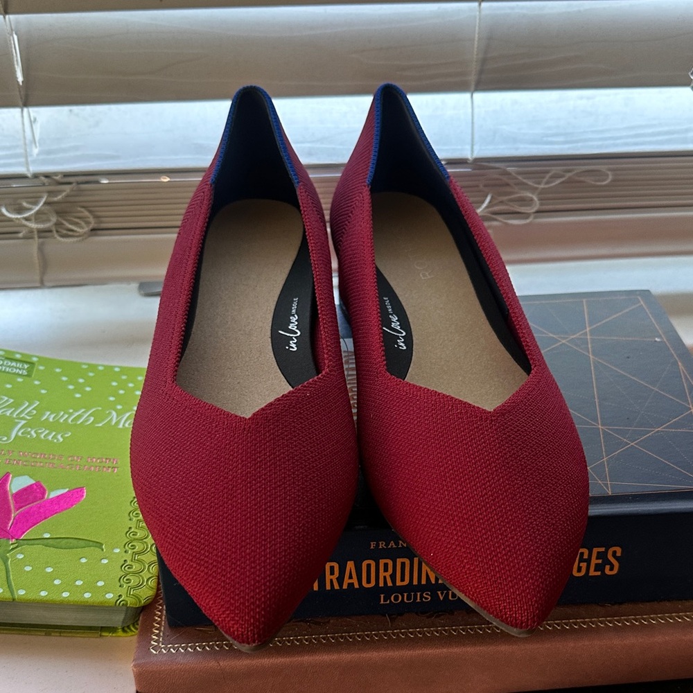Rothy’s Burgundy Women's Flats-heels